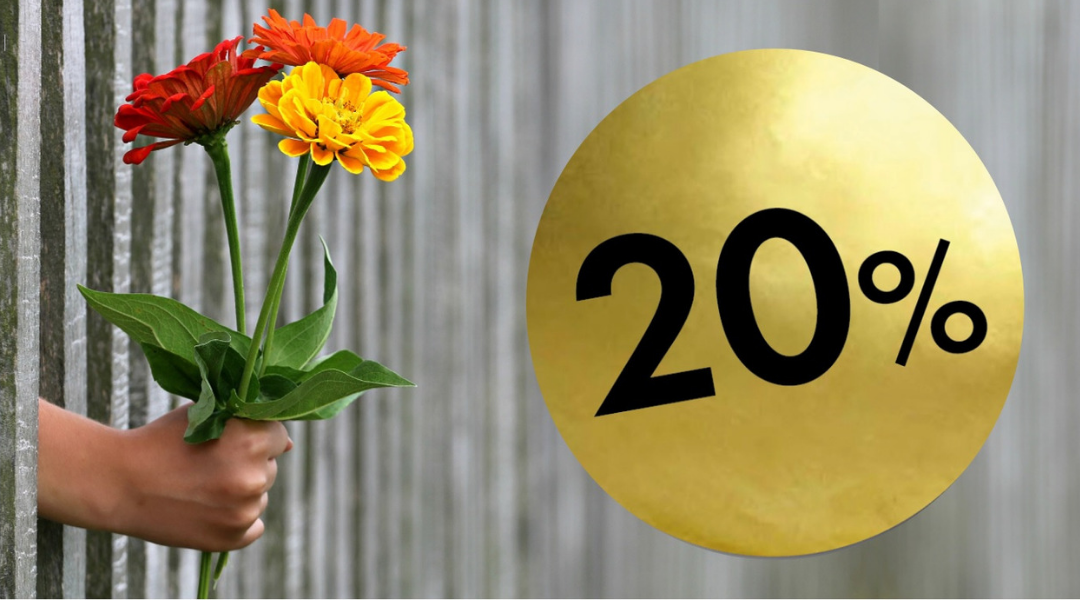 -20% auf Gartenmöbel Lagerware